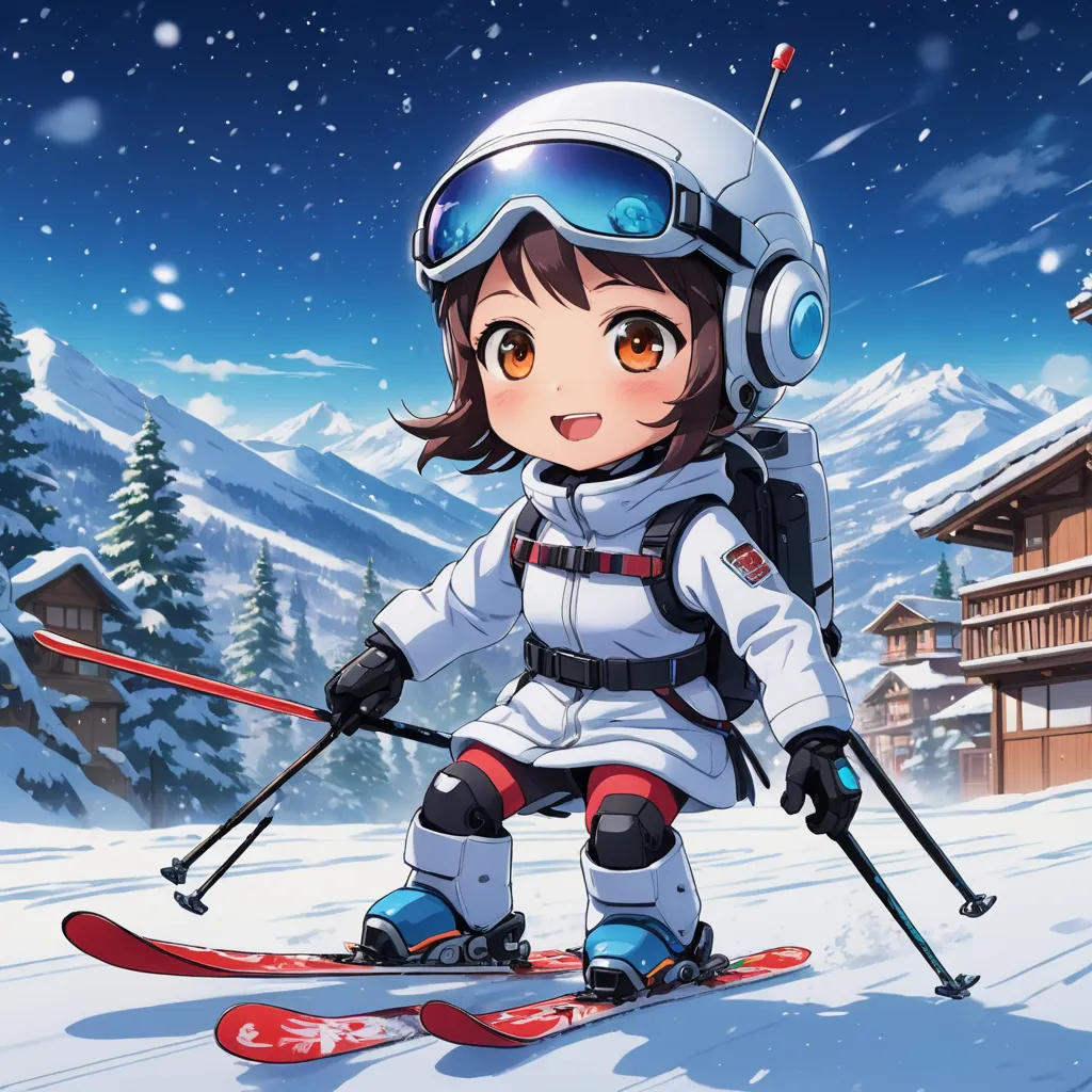 Siro's First Ski Adventure