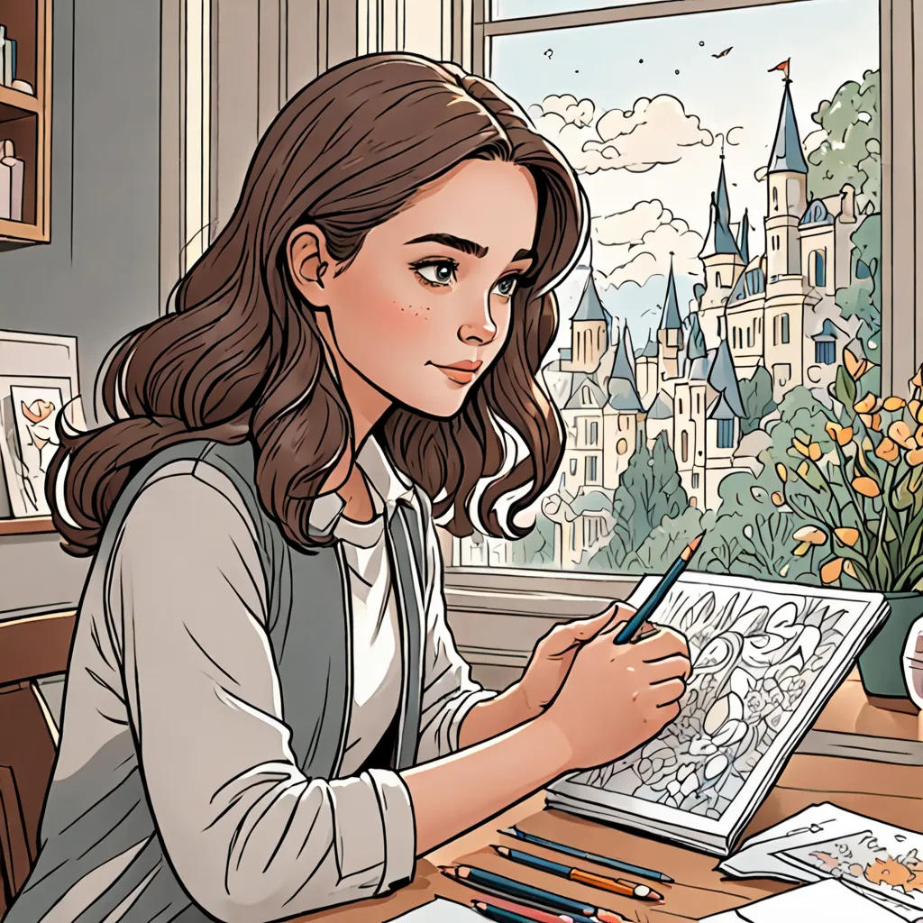 The Magical Coloring Book