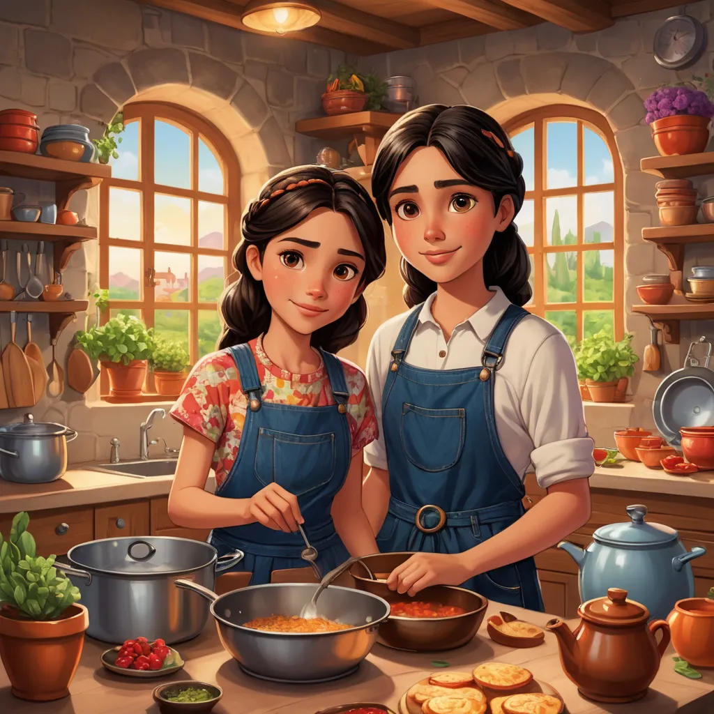 The Magical Kitchen of Sofia and Pedro: A Journey of Connection and Love