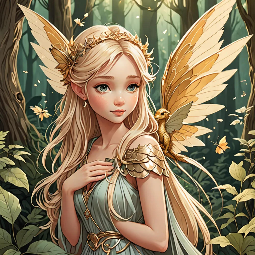 Dana, the Brave Fairy of Delight Forest