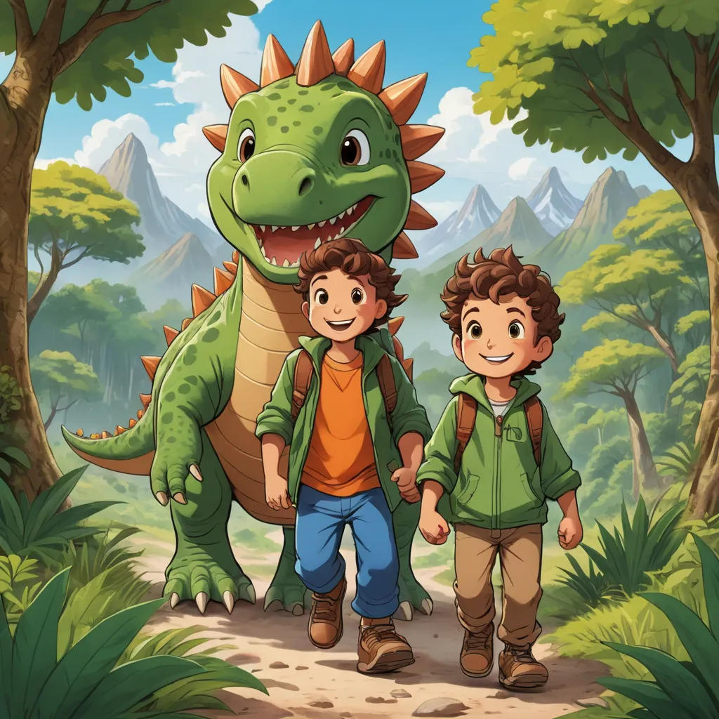Stegosaurus and Max's Adventure