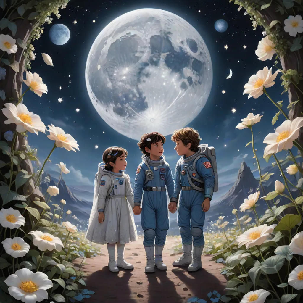 Lila and Leo's Moonlit Adventure