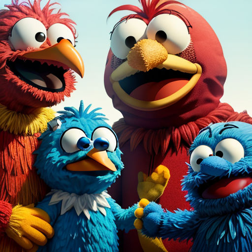 Sesame Street and the Freezenado