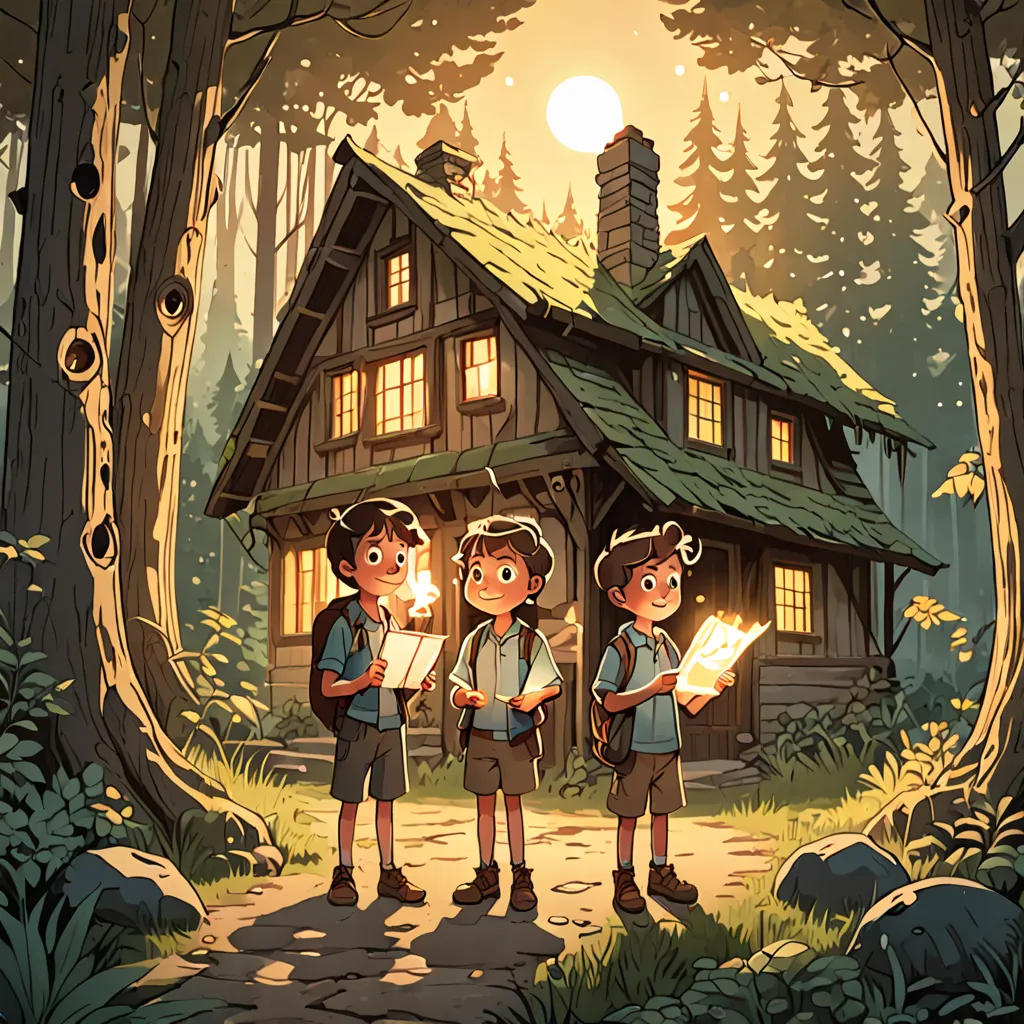 The Brave Trio of Maplewood Forest