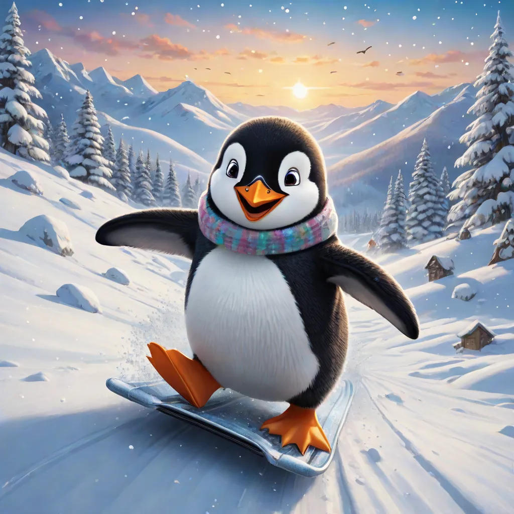 Pater the Penguin's Snowy Adventure