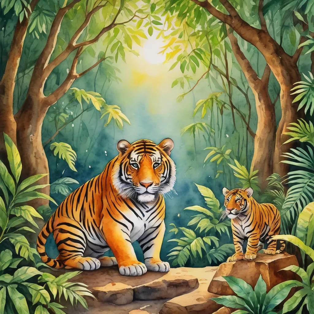 The Wise Tiger's Treasure