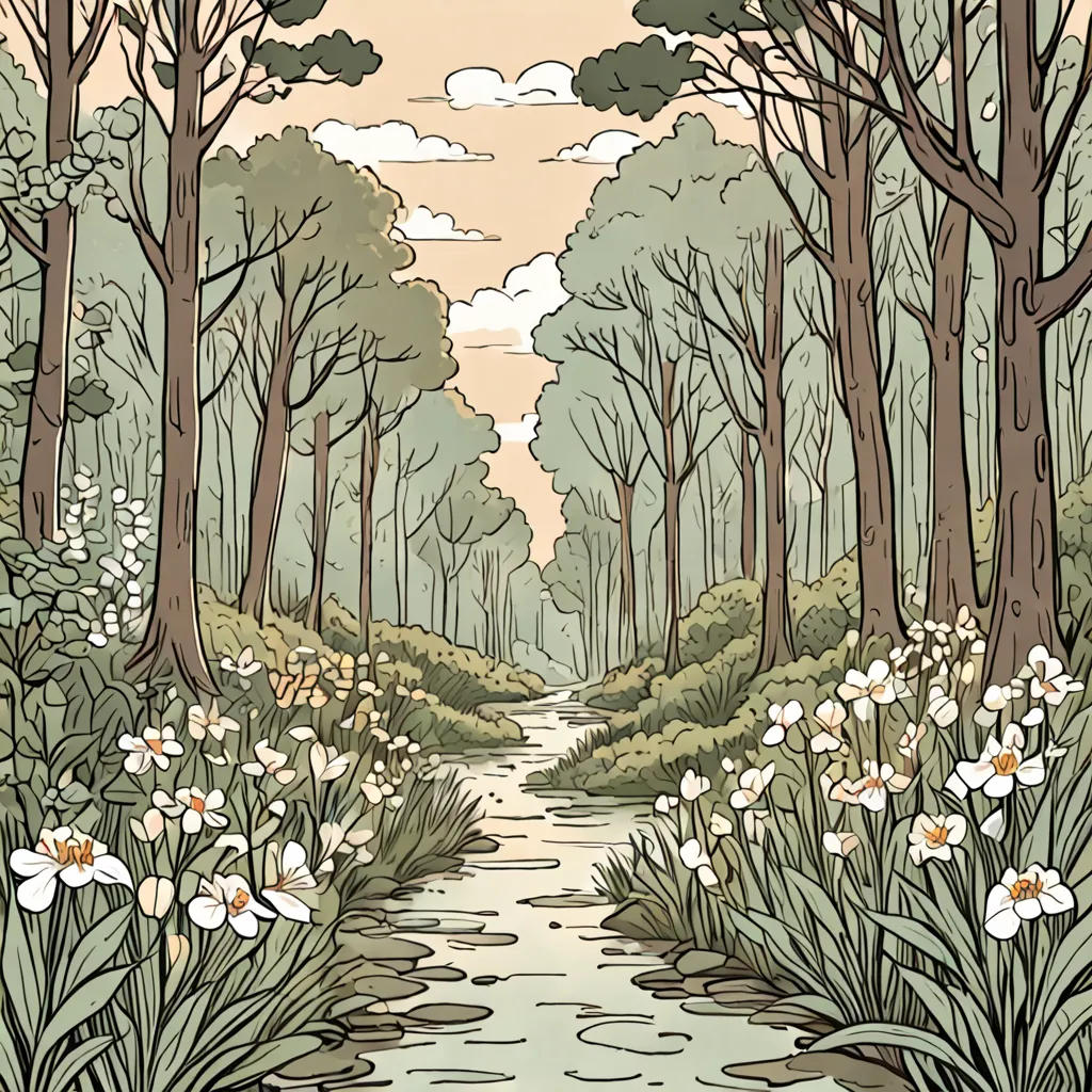 The Magical Journey of Lily and the Enchanted Forest