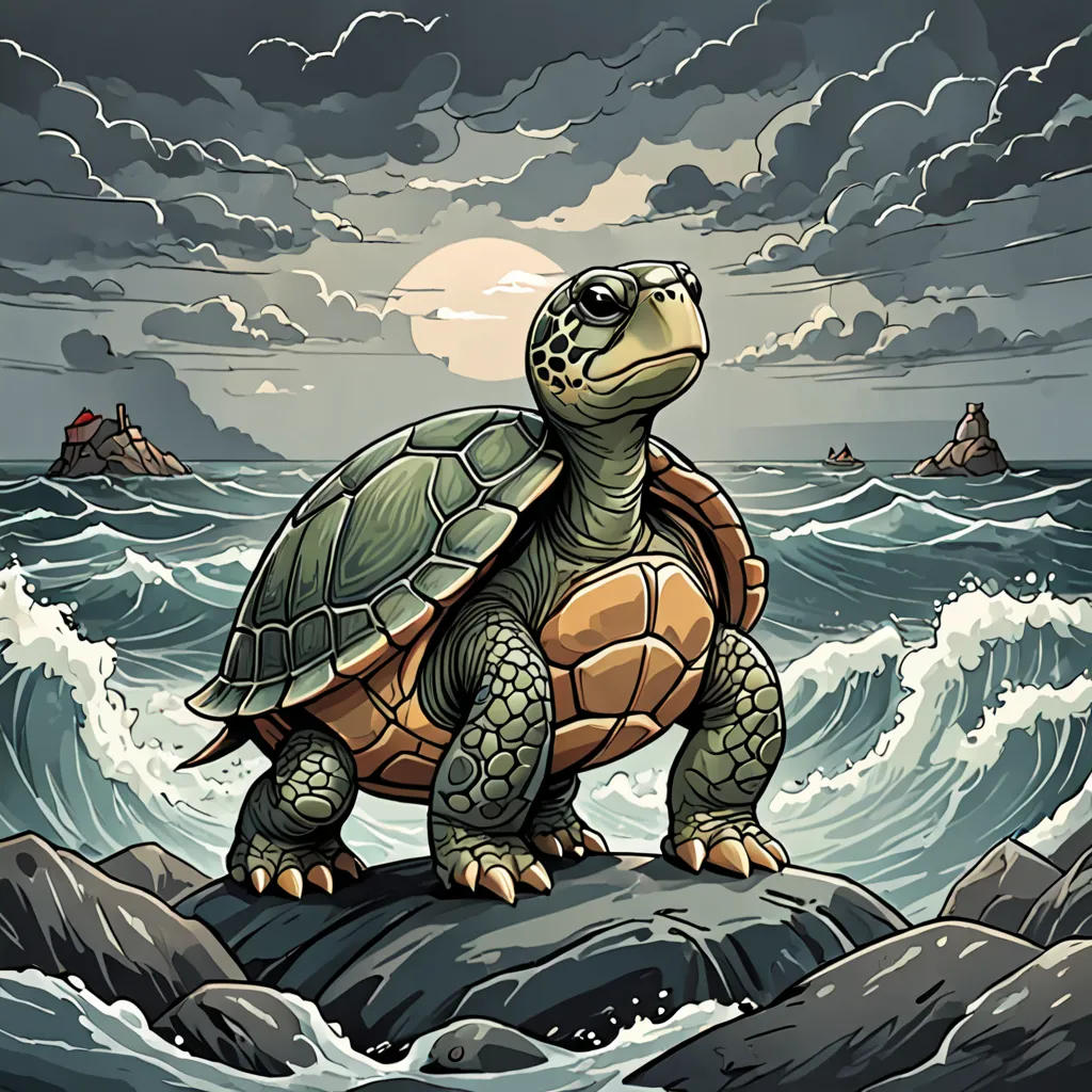 The Brave Little Turtle