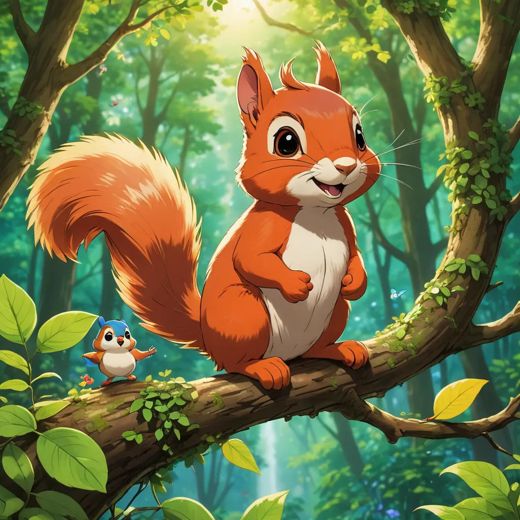 Nutty and the Helpful Forest