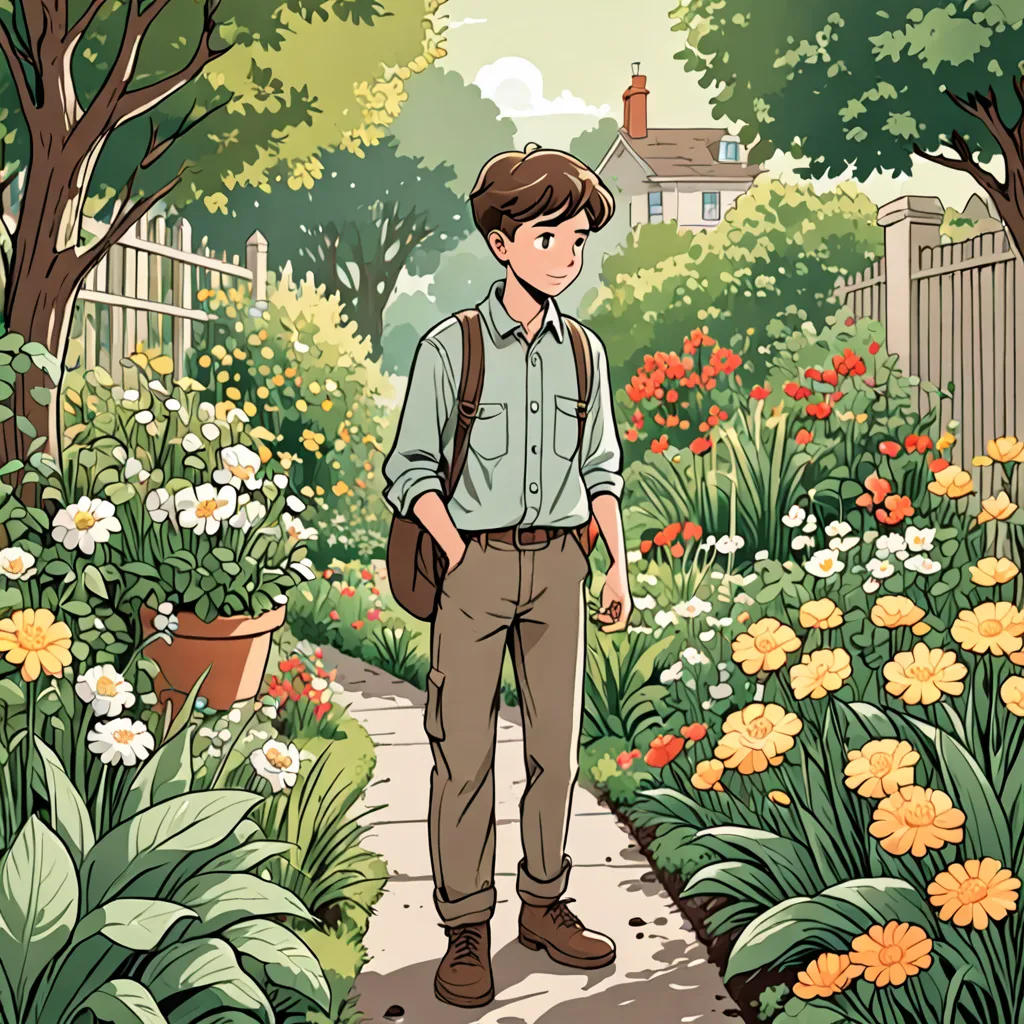 The Shy Gardener