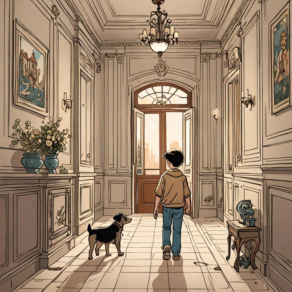 The Lost Mansion Pup
