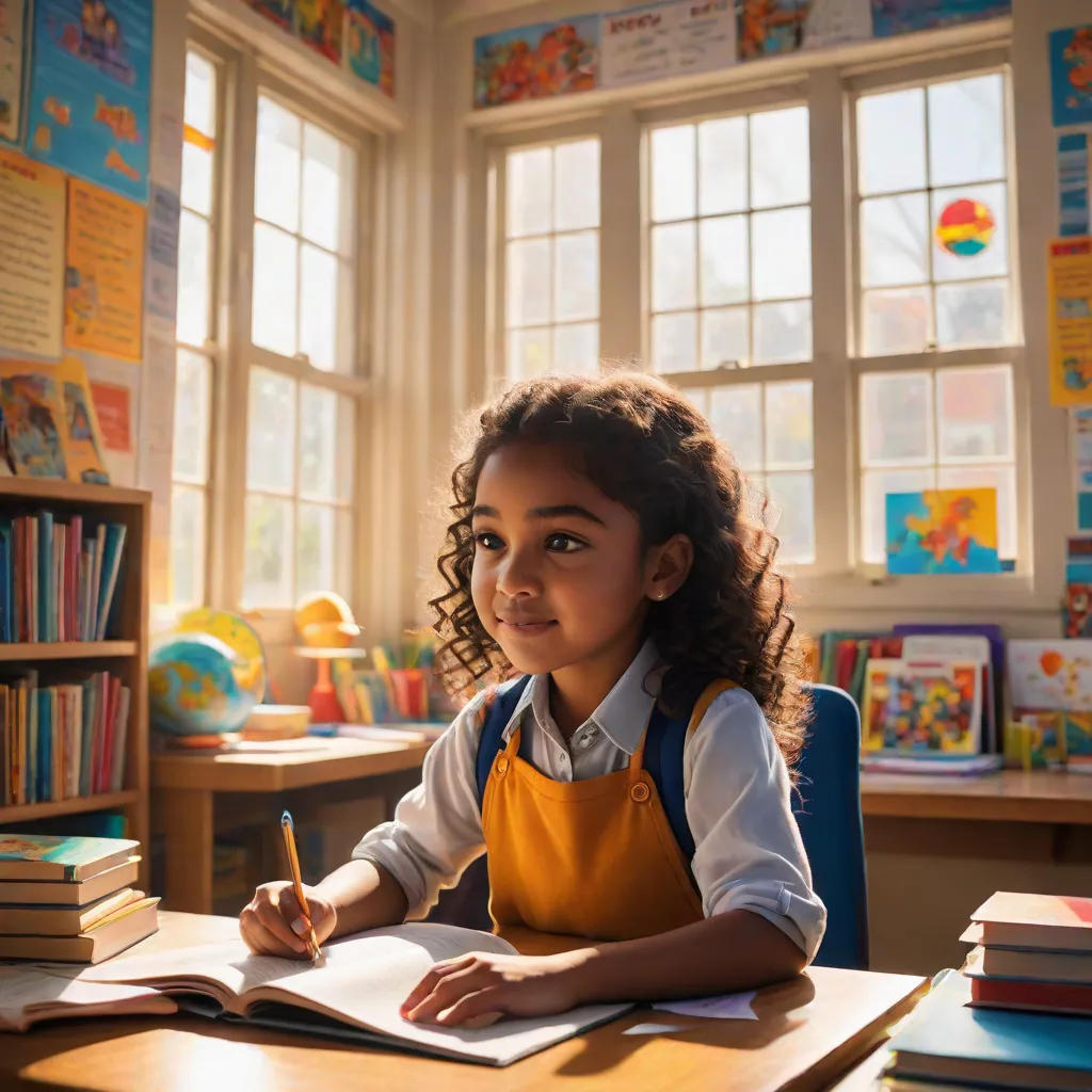 The Little Girl Who Loved School