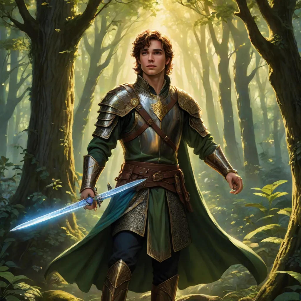 Arthur and the Enchanted Blade