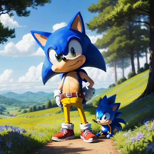 speedy blue sonic