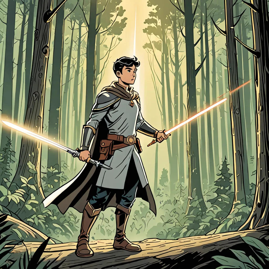 The Laser Forest