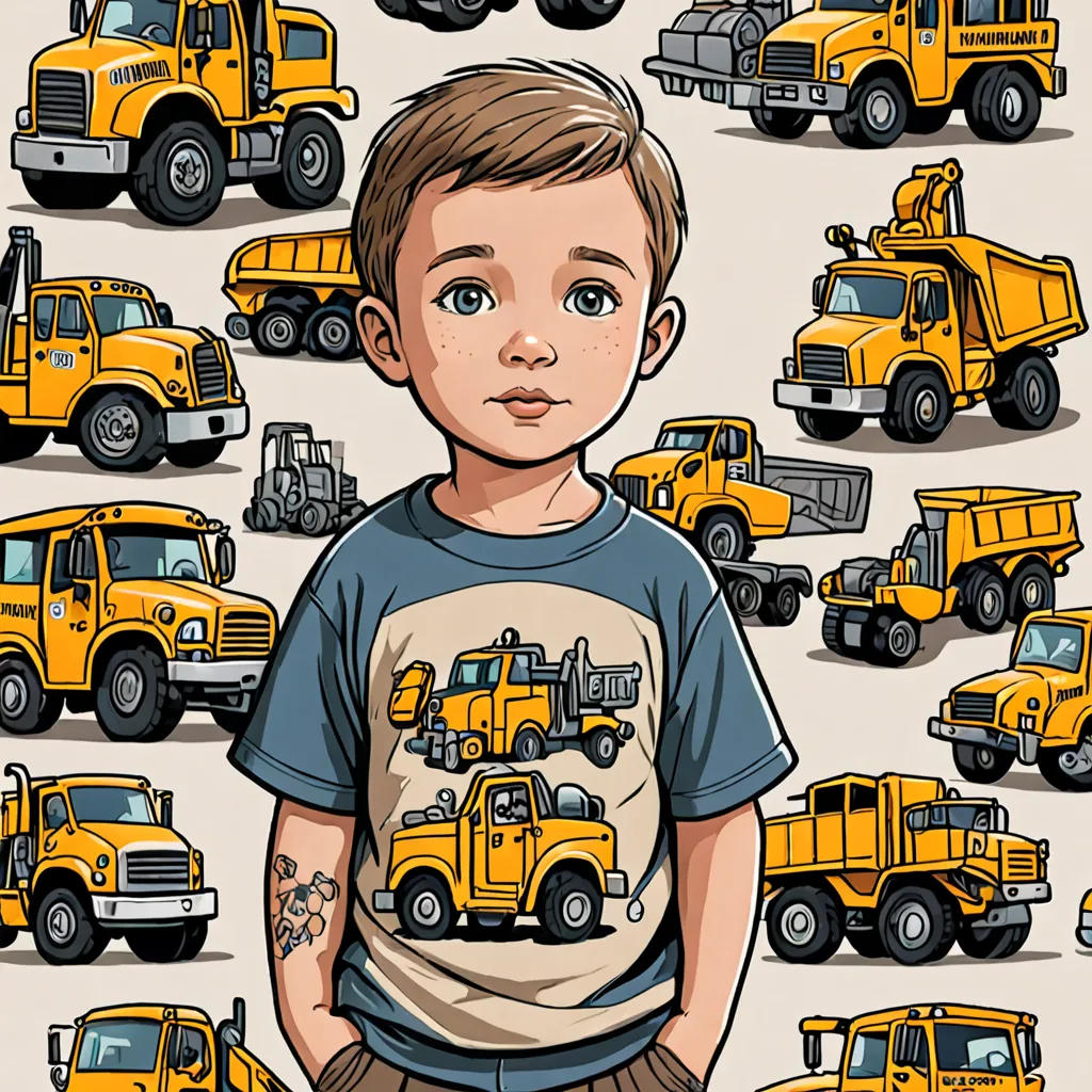 The Little Construction Truck Enthusiast