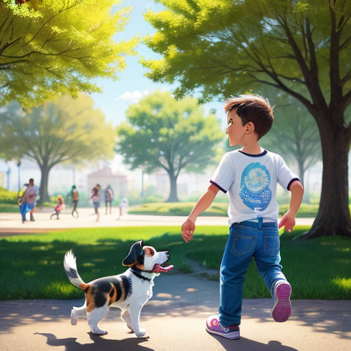 The Lost Dog and the Little Boy
