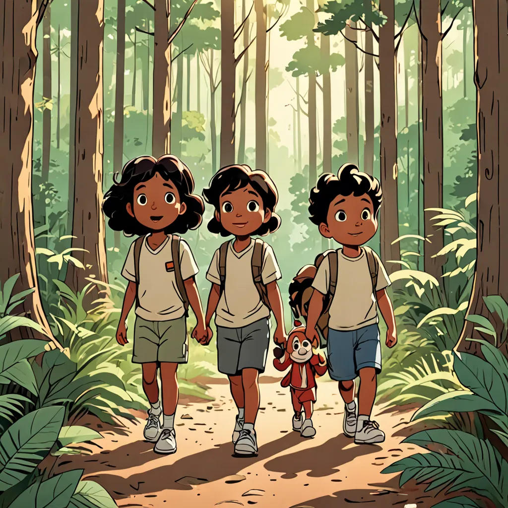 The Adventures of Boby, Babi, and the Children in the Country