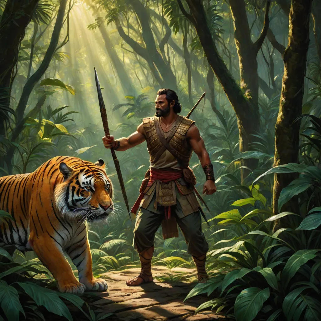 The Man vs. The Tiger