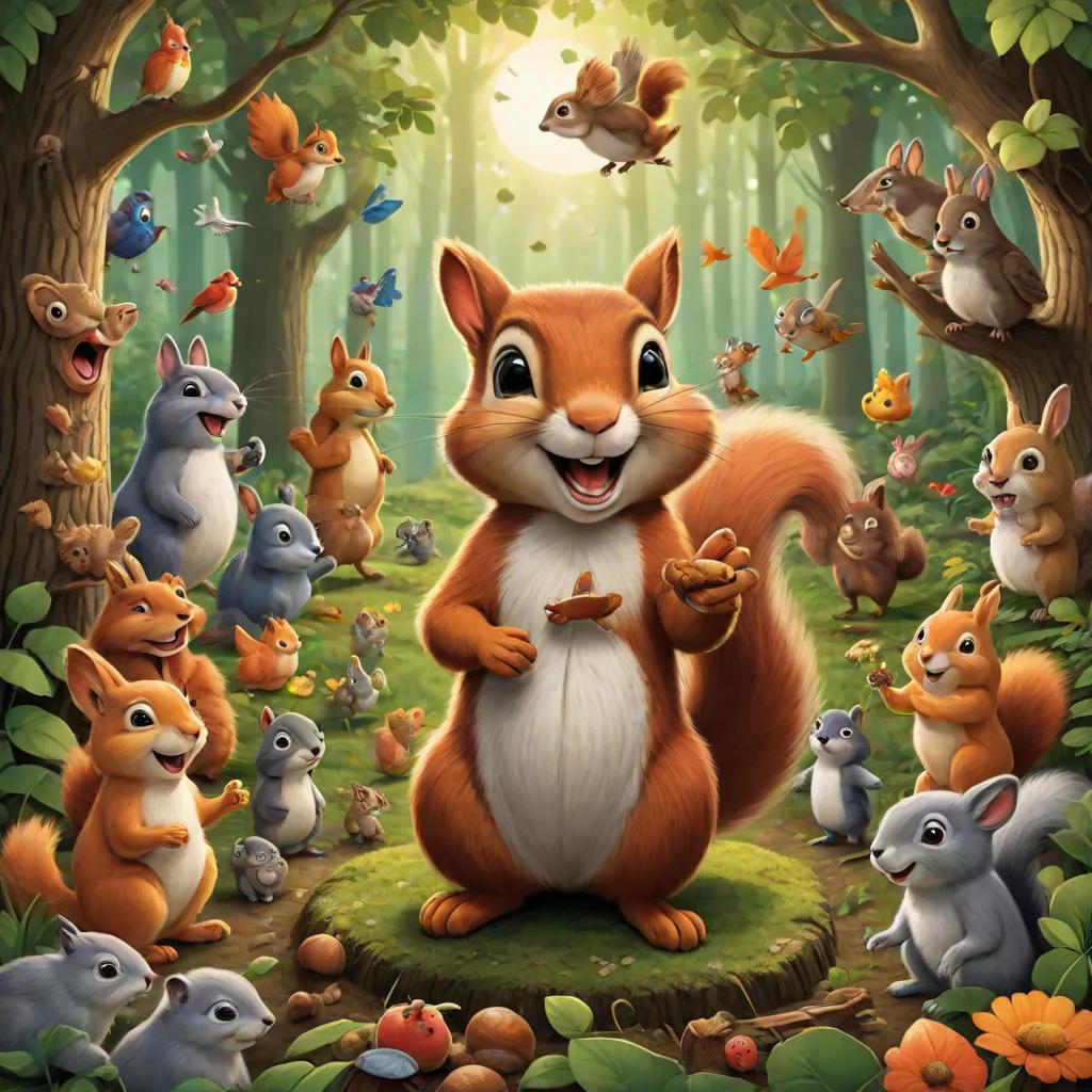 The Prankster Squirrel