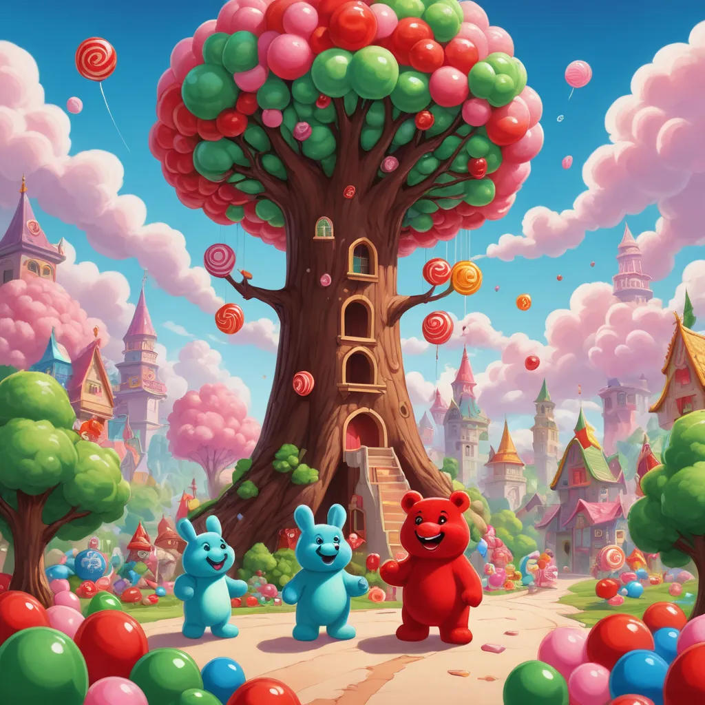 The Sweet Adventure of Stretch the Gummy Bear