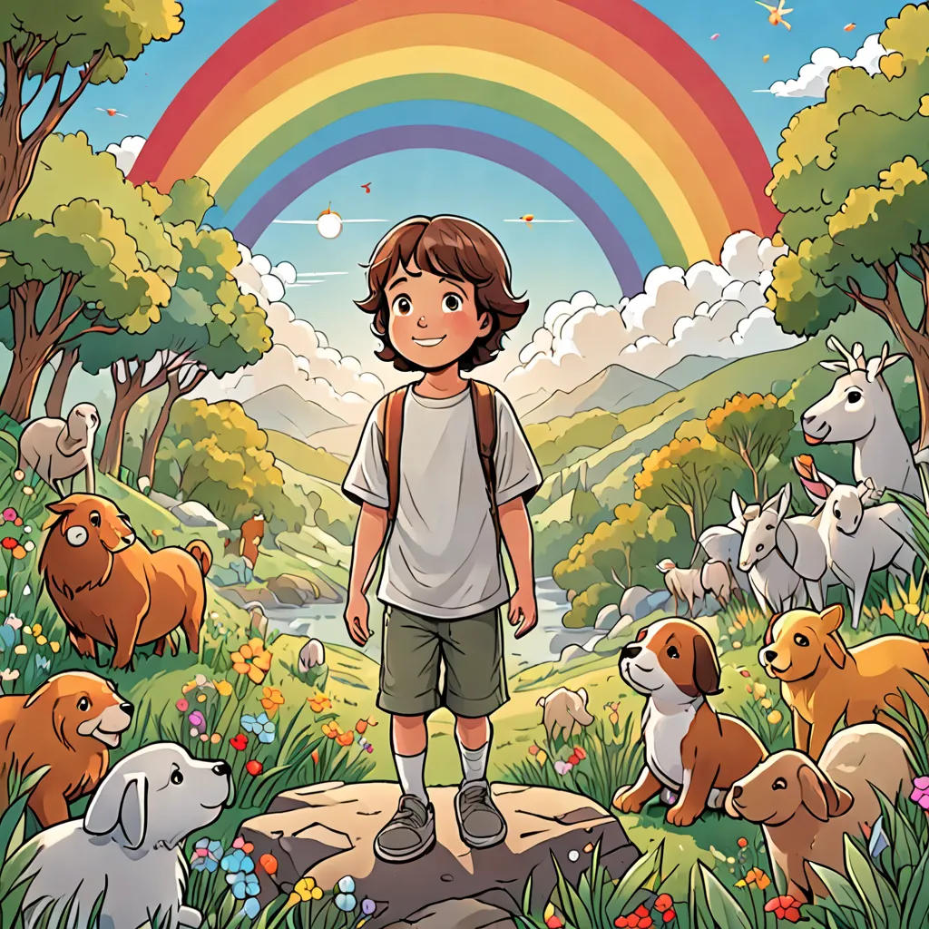 Scooter O'Brien and the Rainbow Friends