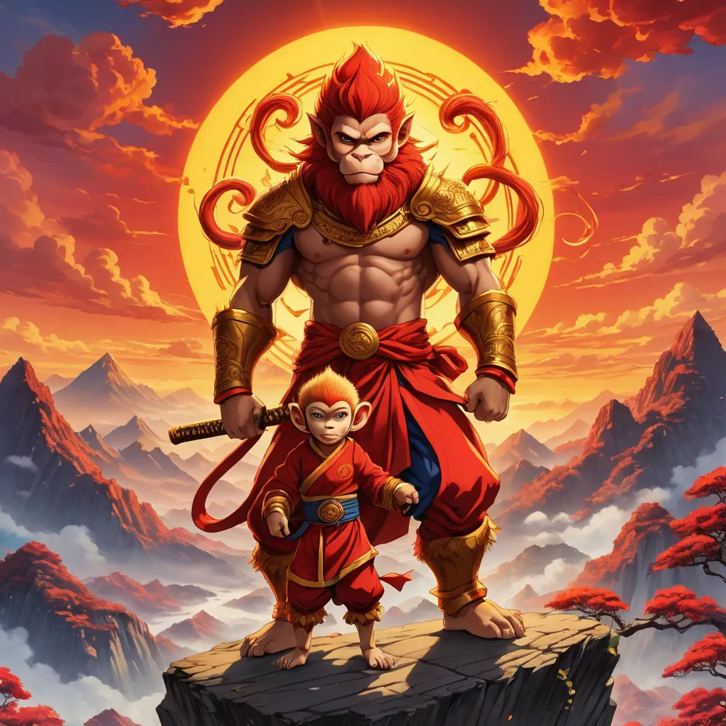 The Journey of Sun Wukong