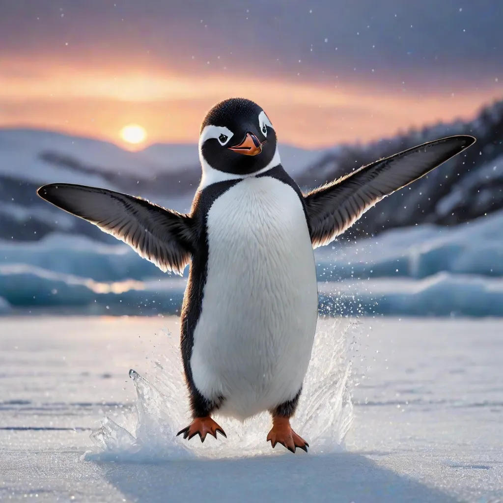 The Penguin Who Couldn't Sit Still