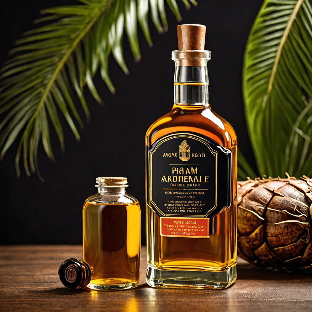 a bottle of arganli next to a pine cone and a pine cone on a table with a pine cone, private press, a still life, Amédée Ozenfant, product photography