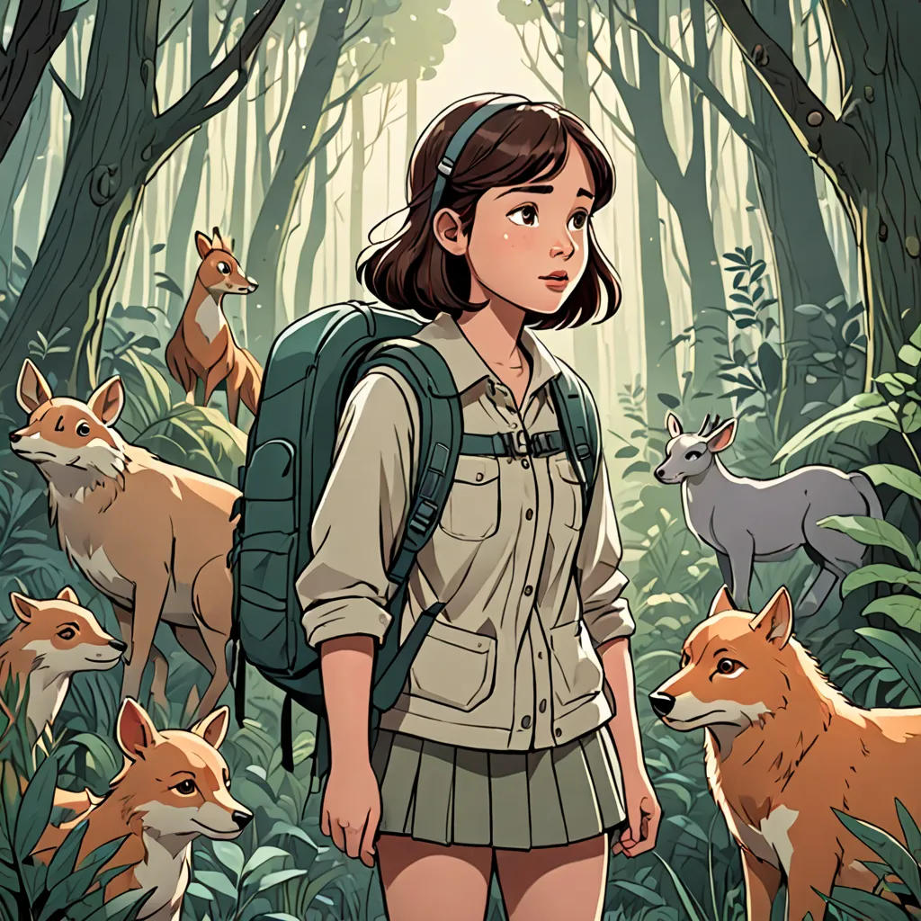 The Magical Adventures of Lily and the Enchanted Forest