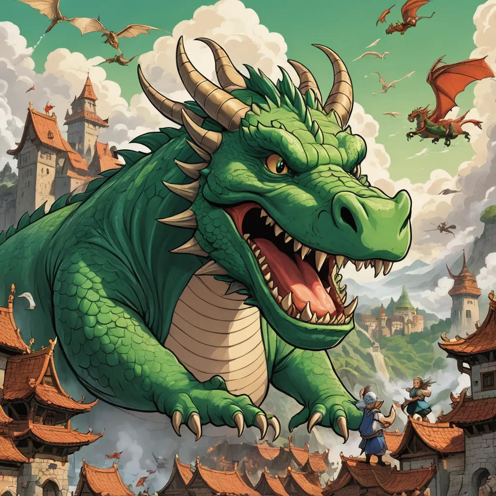 The Stinky Fart Dragon