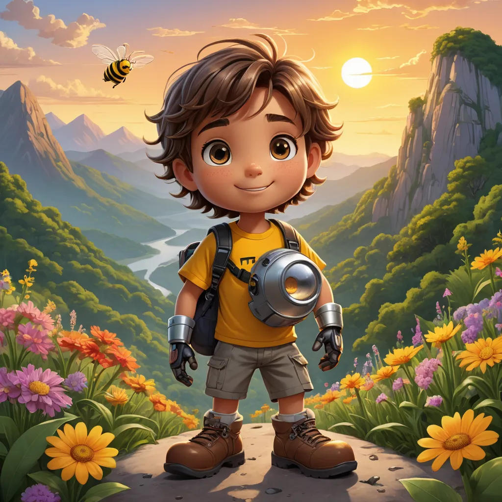 The Brave Journey of Leo and Bumbo Bee