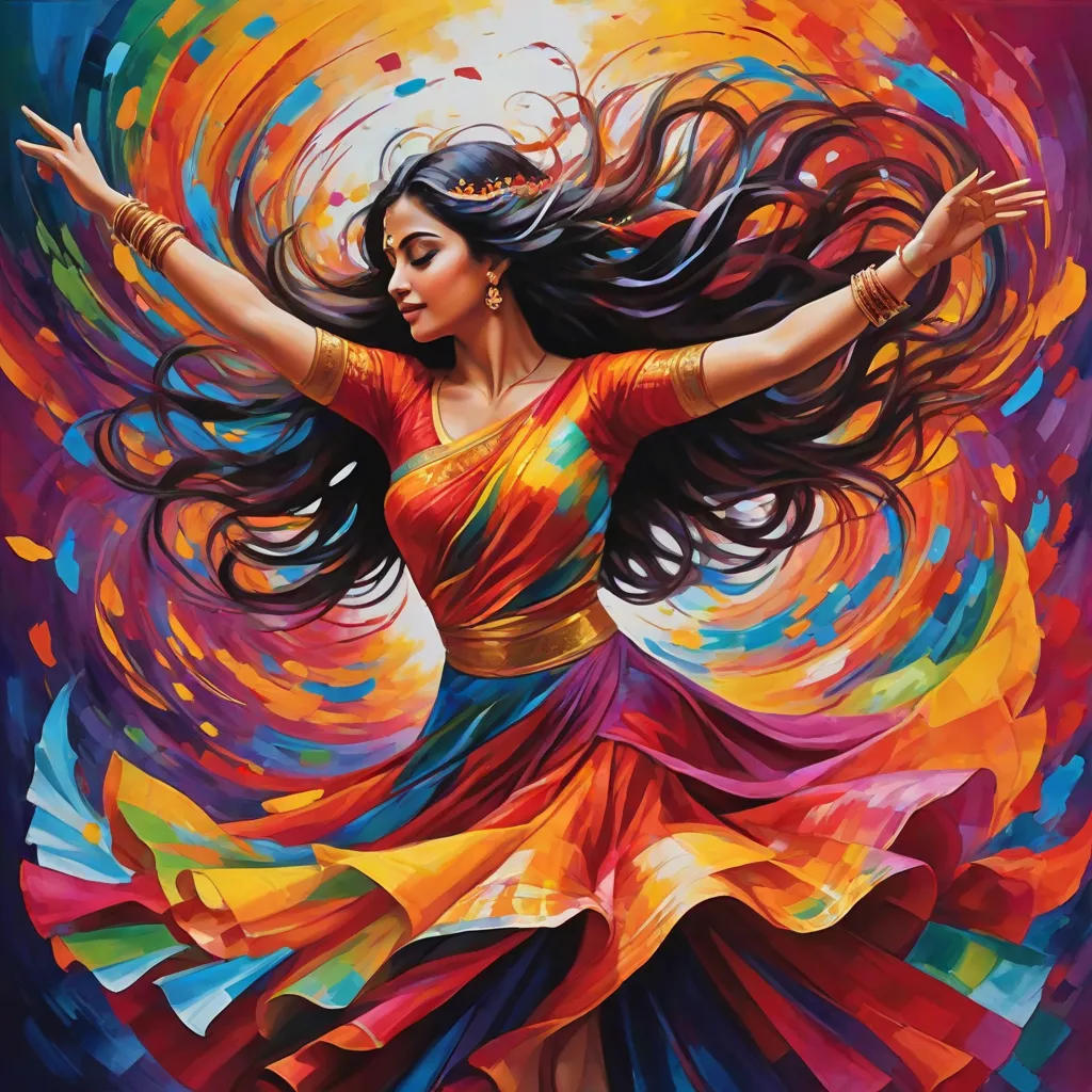 Dance of Colors with Radhika