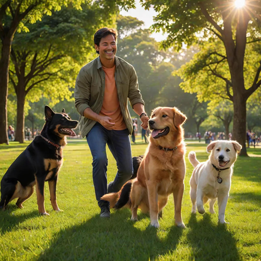 Marcos and the Rescue Dogs