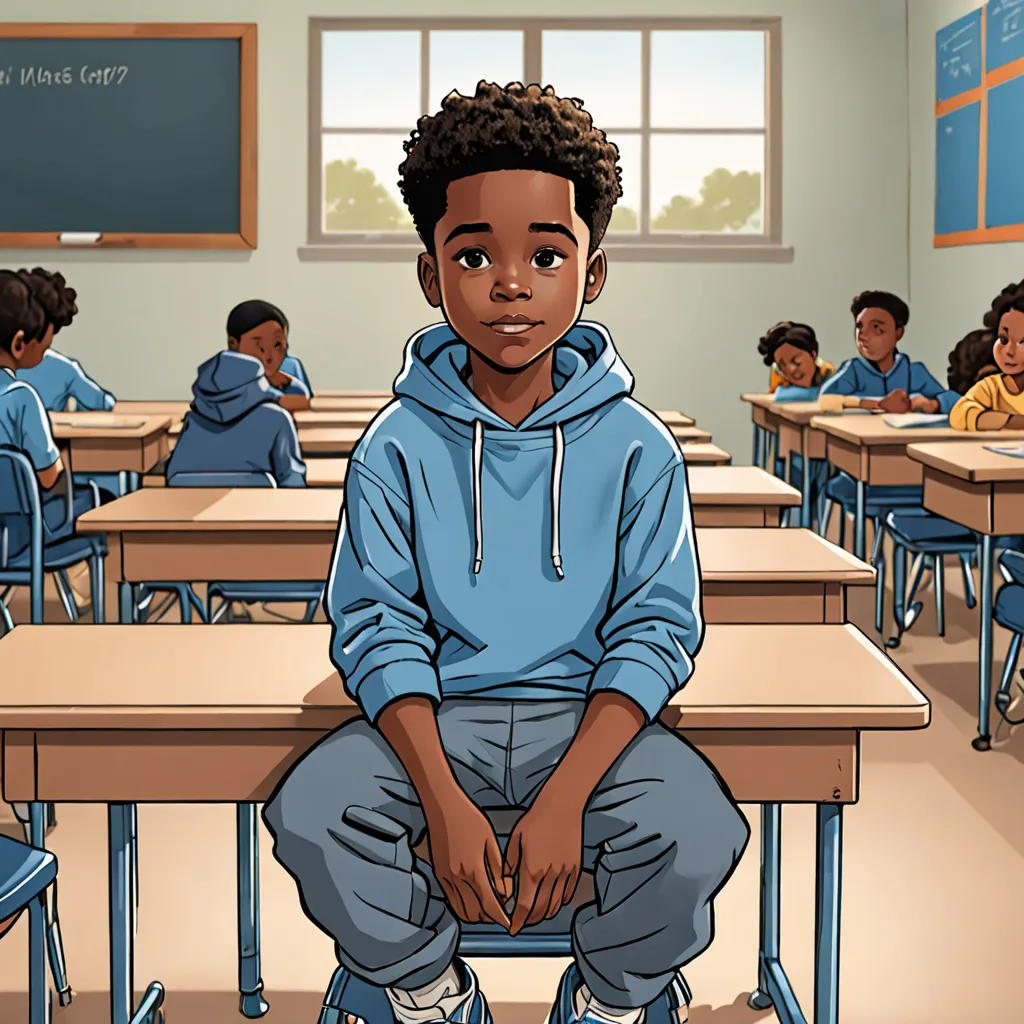 The Blue Sweatshirt