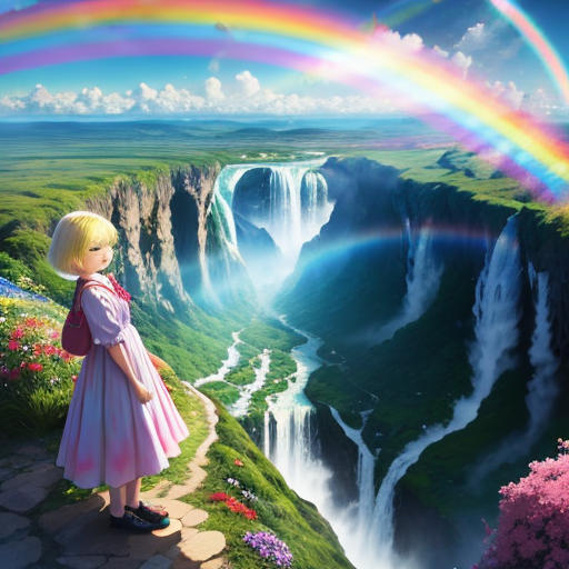 Emma's Enchanting Rainbow Adventure