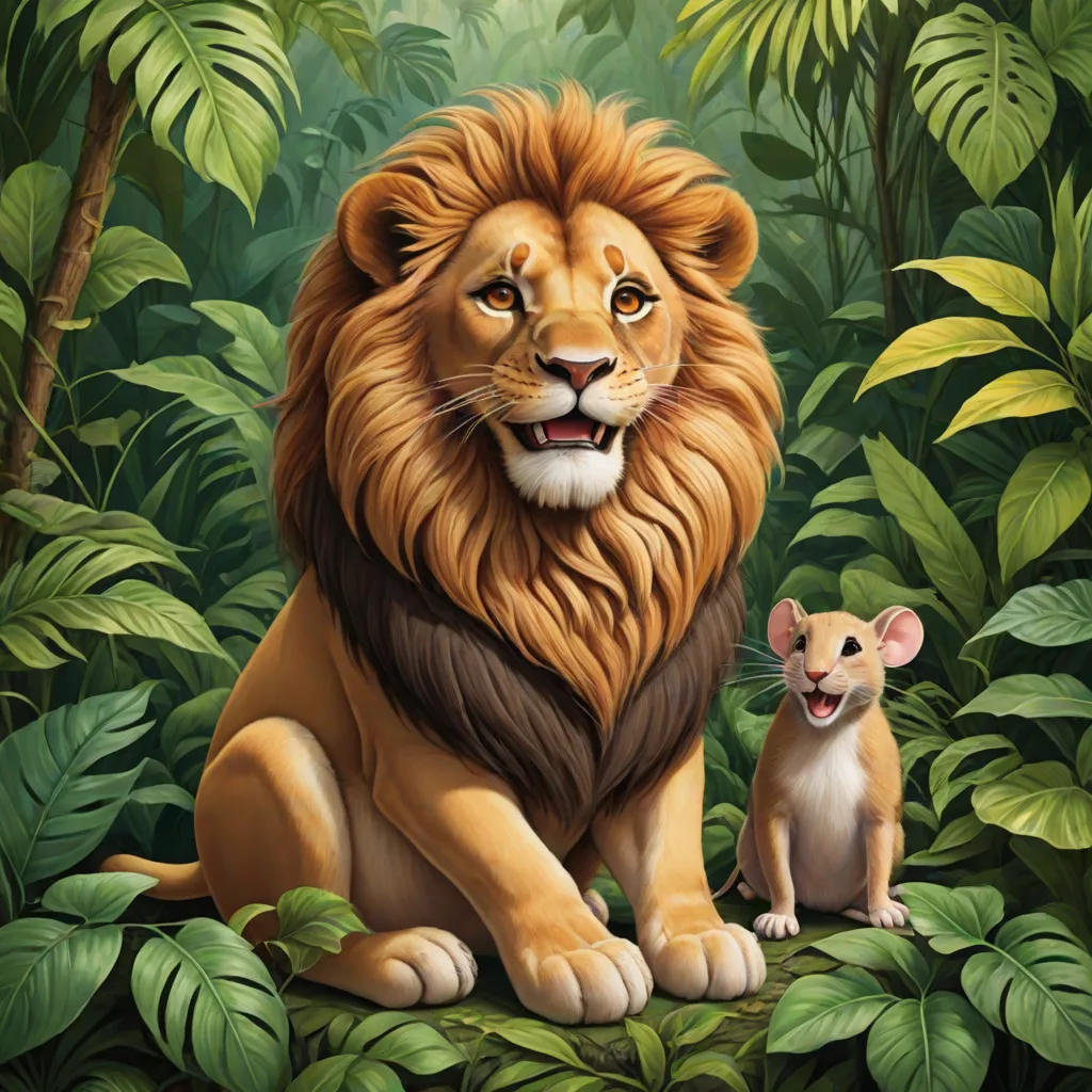 The Lion and the Mouse: From Enemies to Friends
