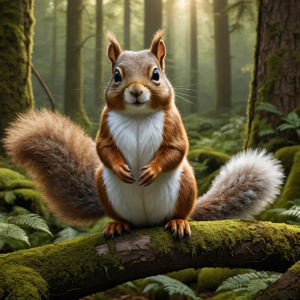 The Adventures of Sammy the Squirrel: A Tale of Friendship and Bravery