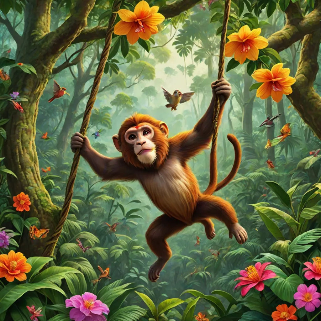 The Monkey and the Lion