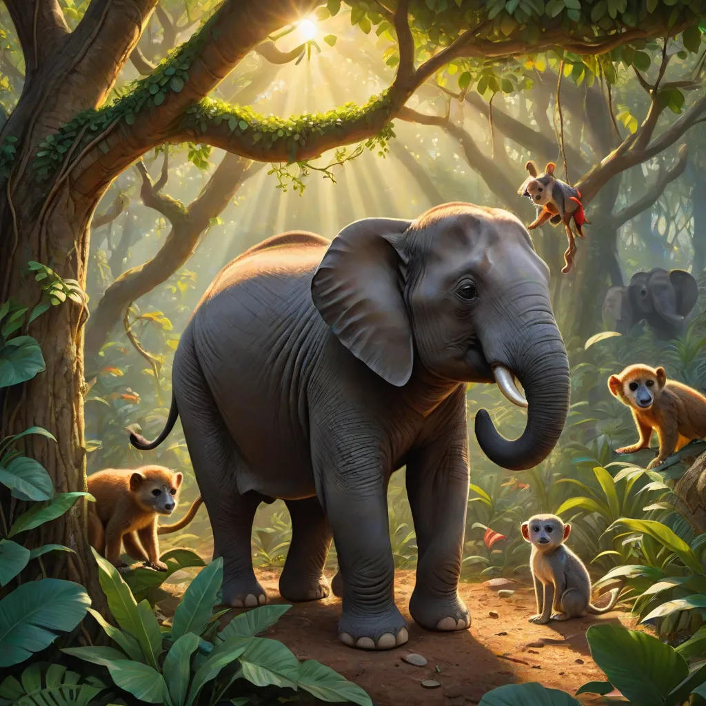 The Gentle Giant of the Jungle
