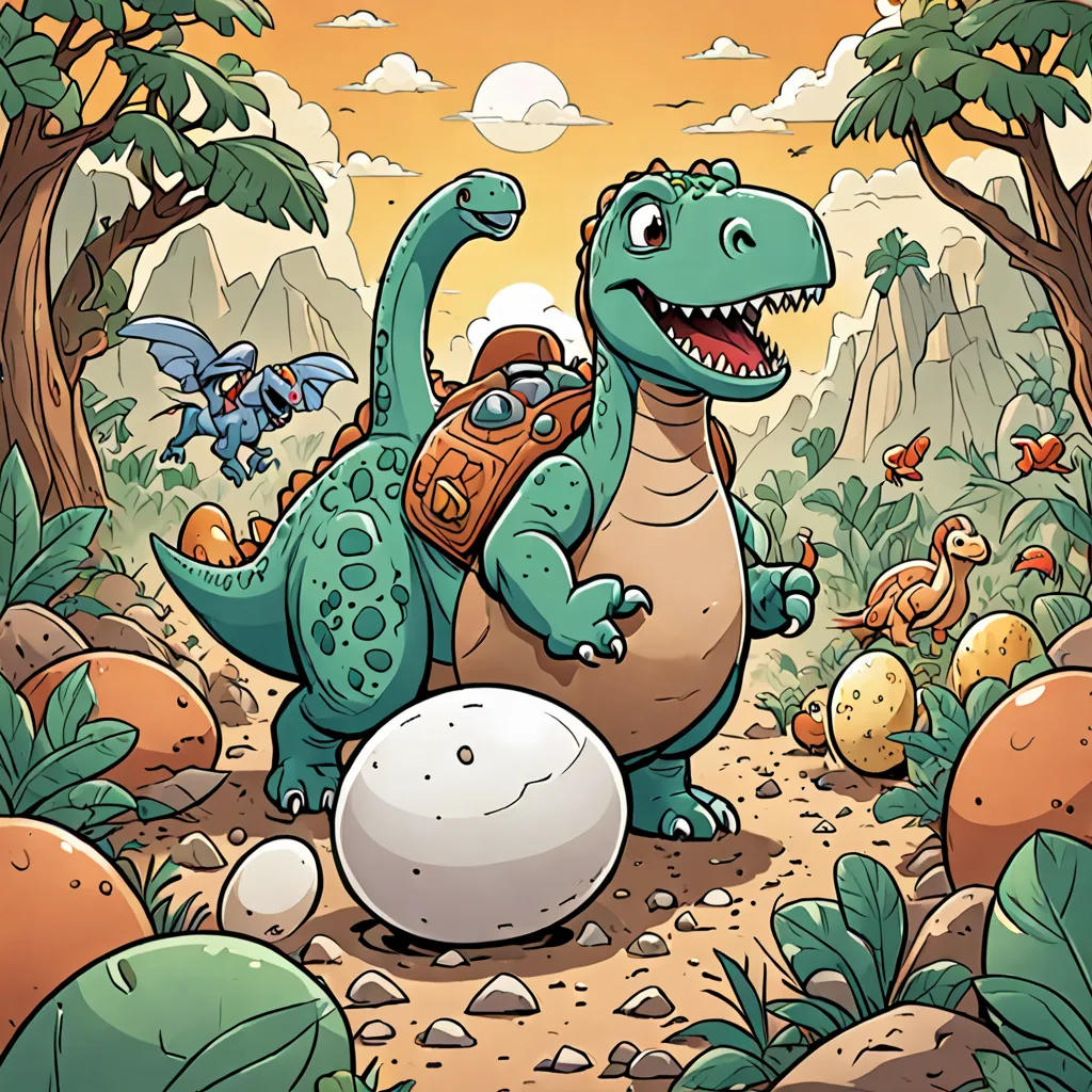 Dino-Mites: The Great Egg-scapade