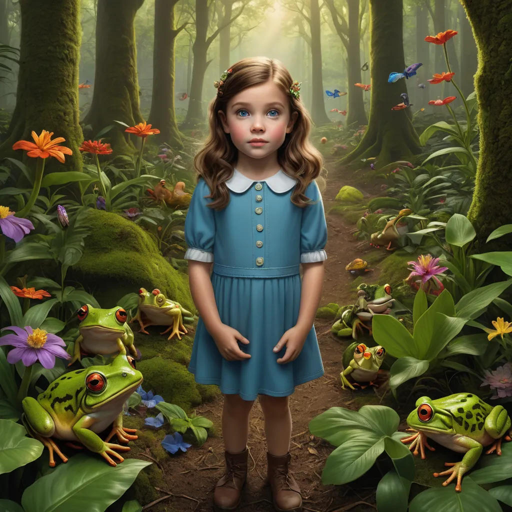 Lucy and the Frogs