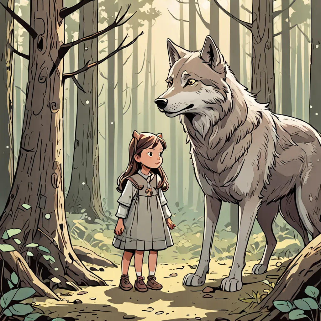 El Lobo y la Niña