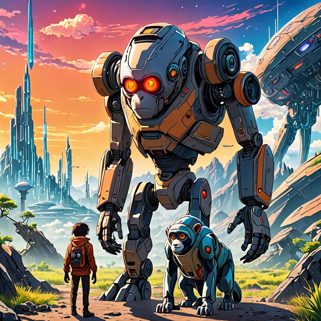 Monkey and Robot: The Great Adventure