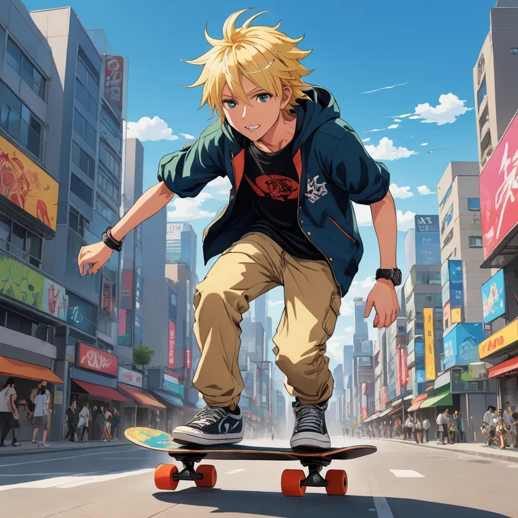 The Skater's Transformation