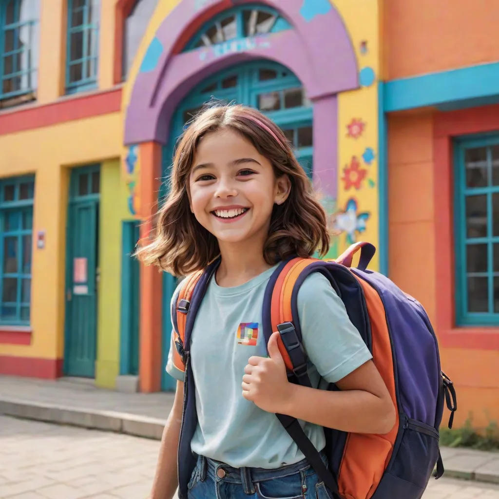 Mila Goes to School