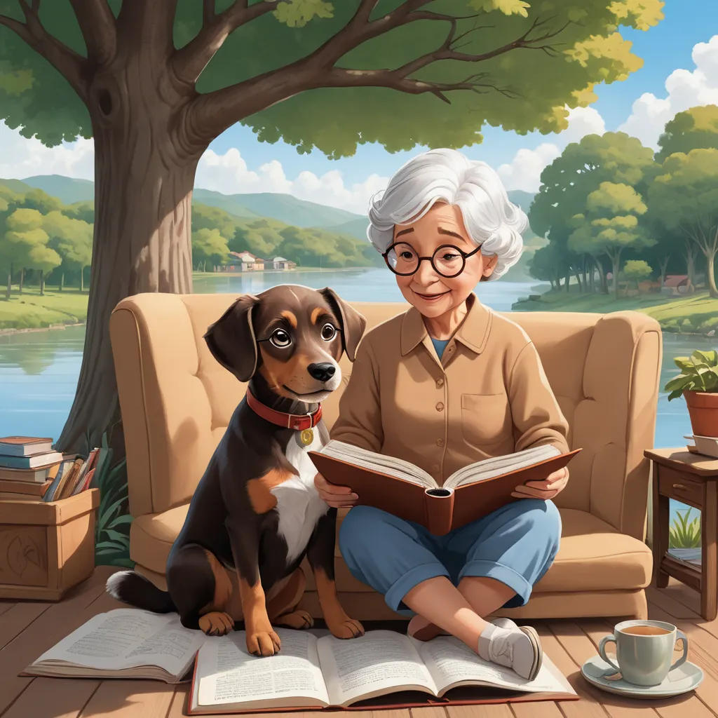 Luiz the Reading Dog