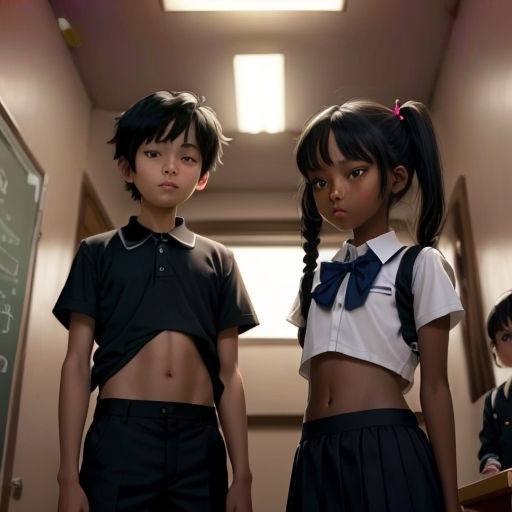 The Boy in the School Uniform