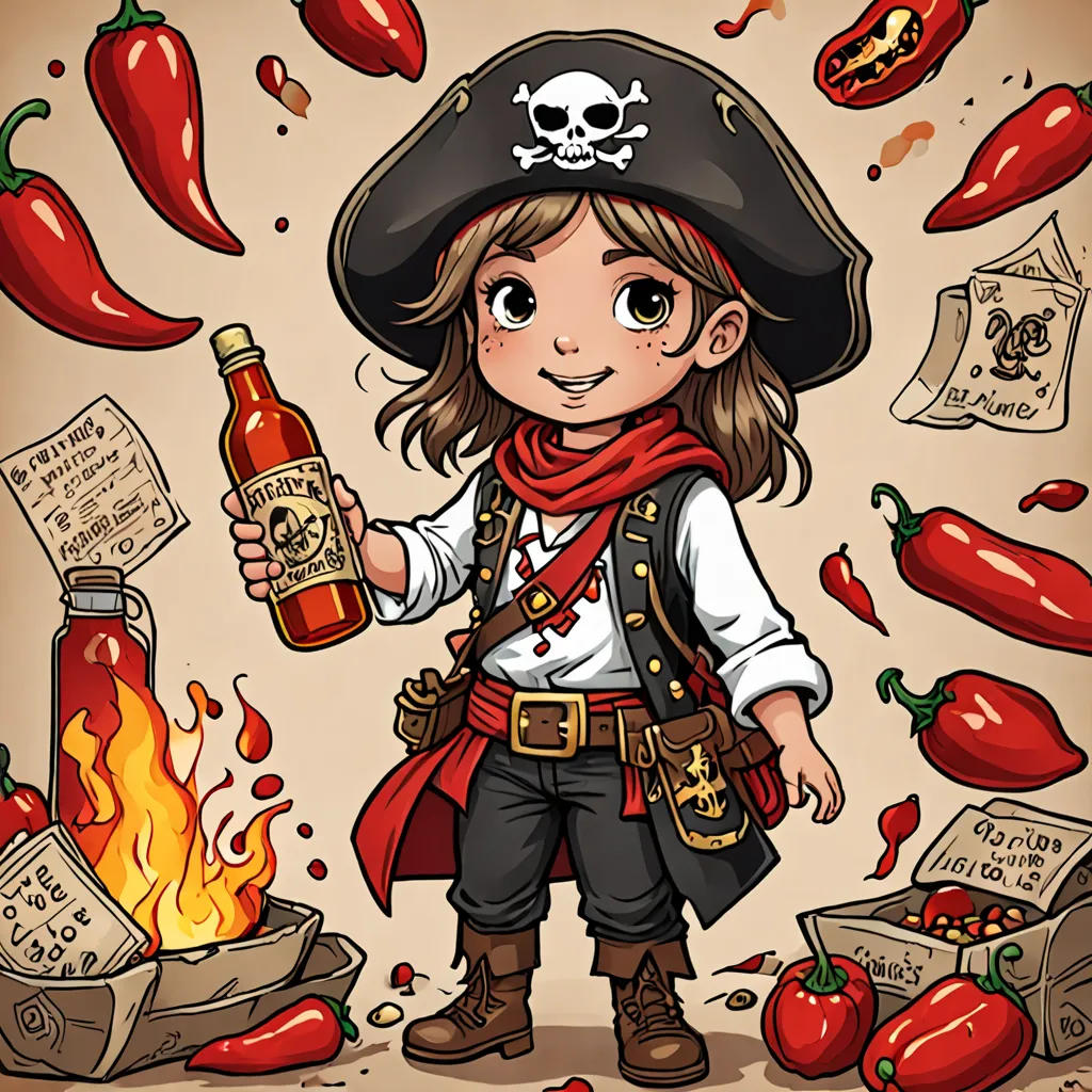 The Little Pirate's Fiery Quest