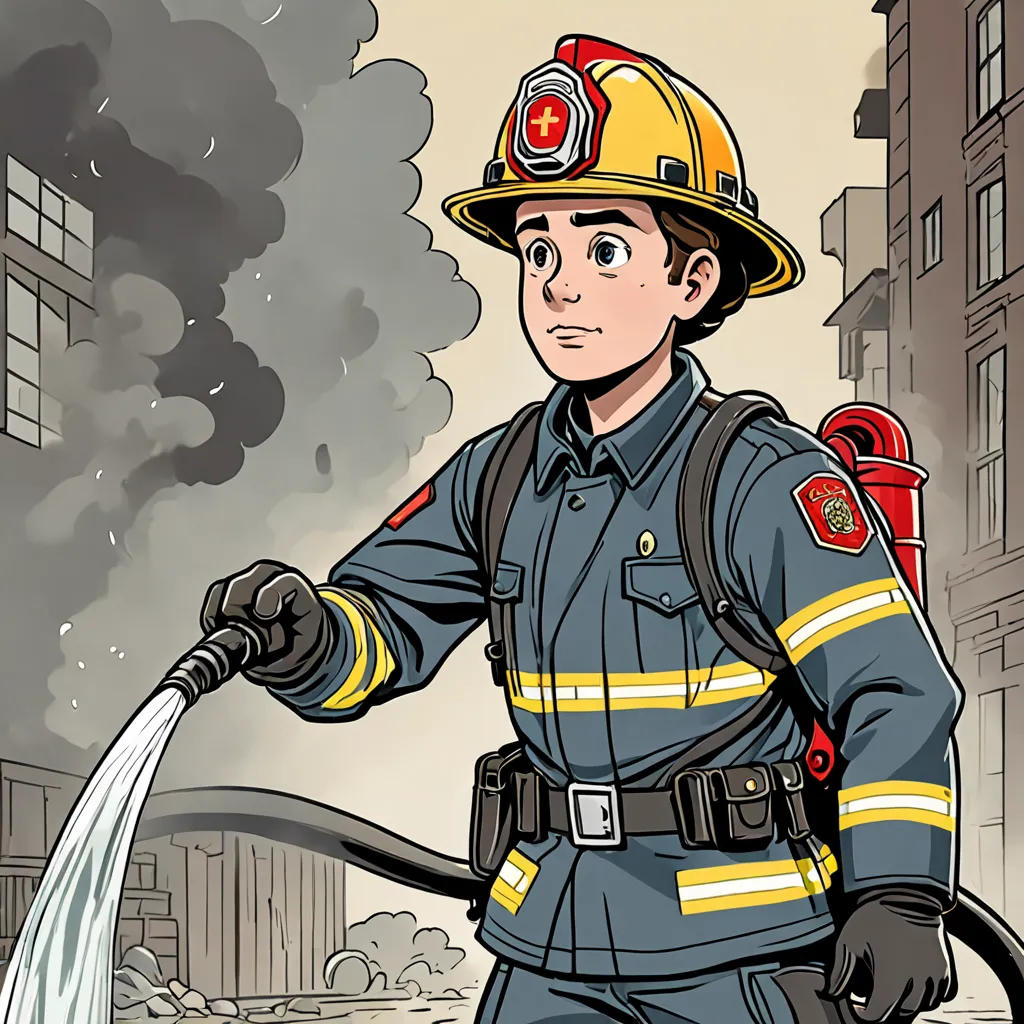 The Brave Little Firefighter